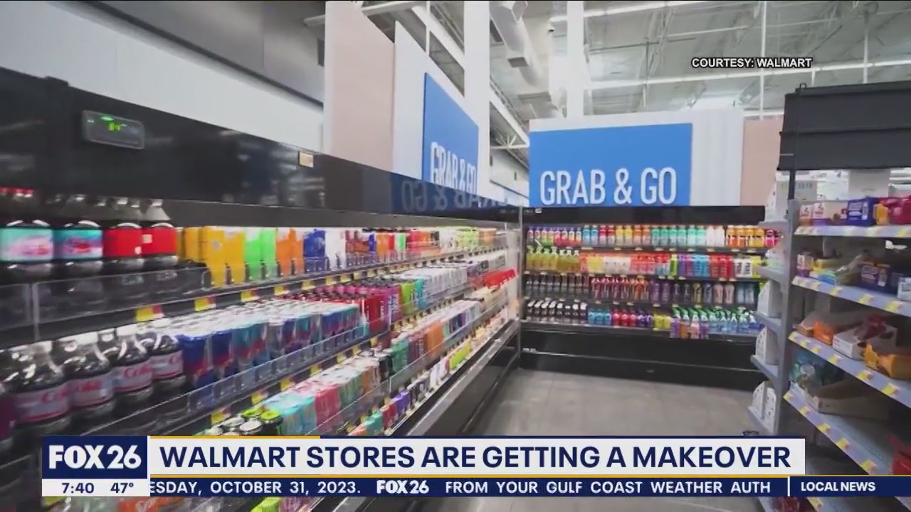 Walmart stores are getting a makeover