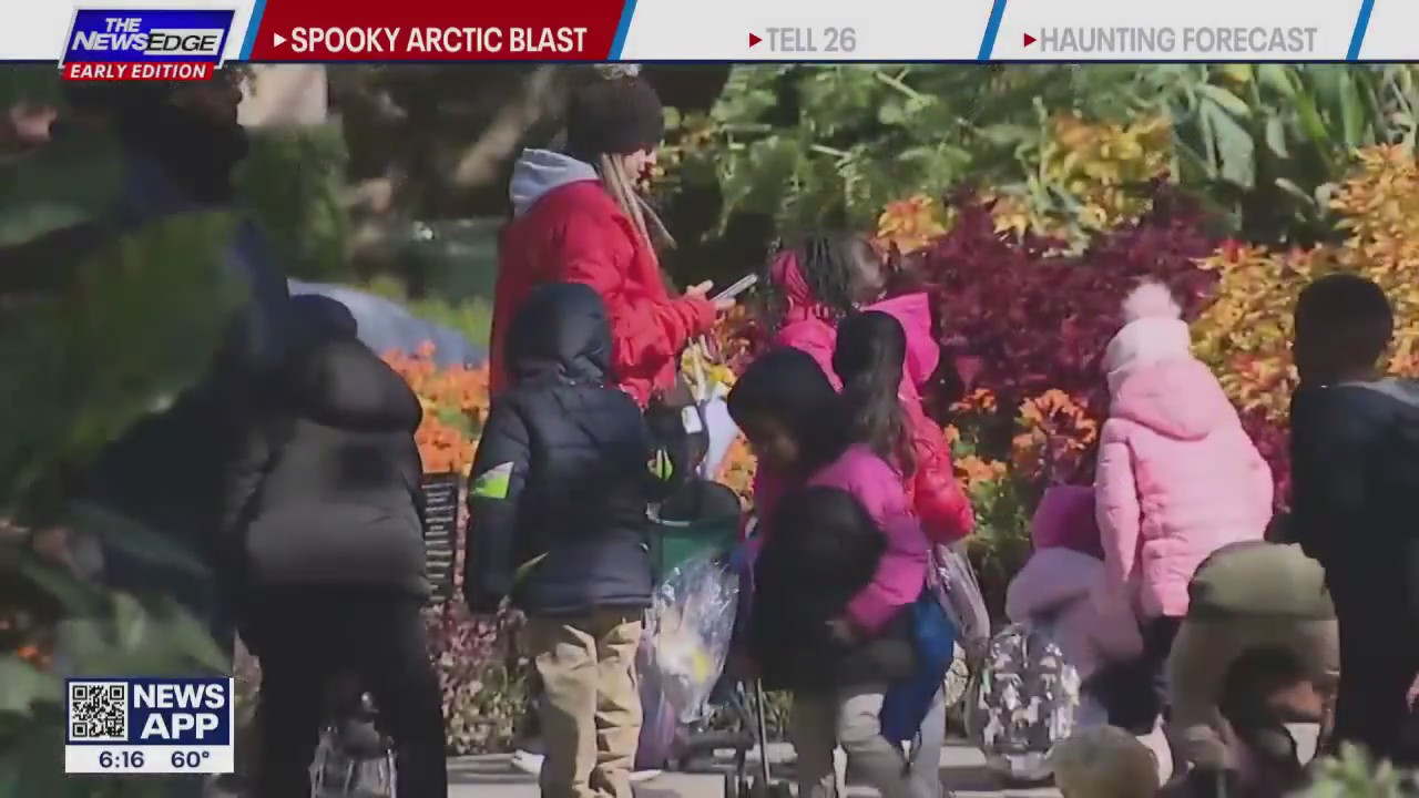 Arctic blast chills Trick-or-Treaters