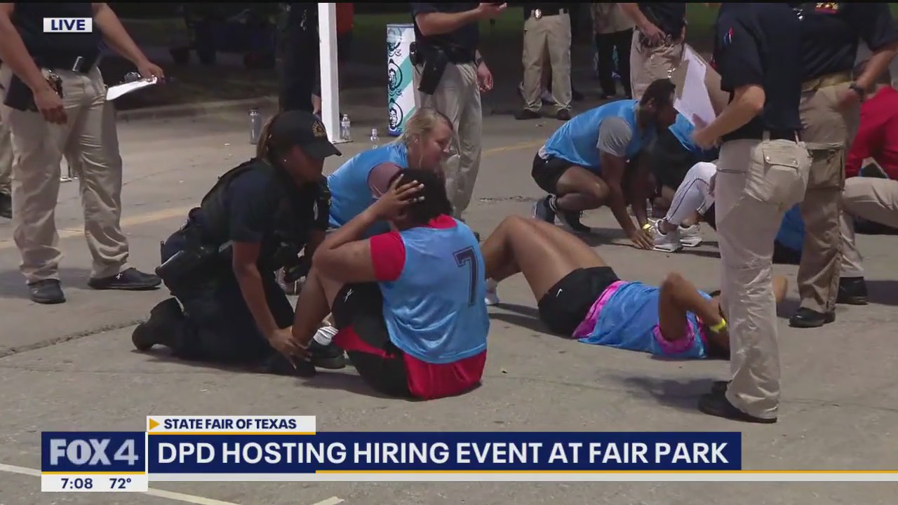 Dallas police host hiring event at State Fair of Texas
