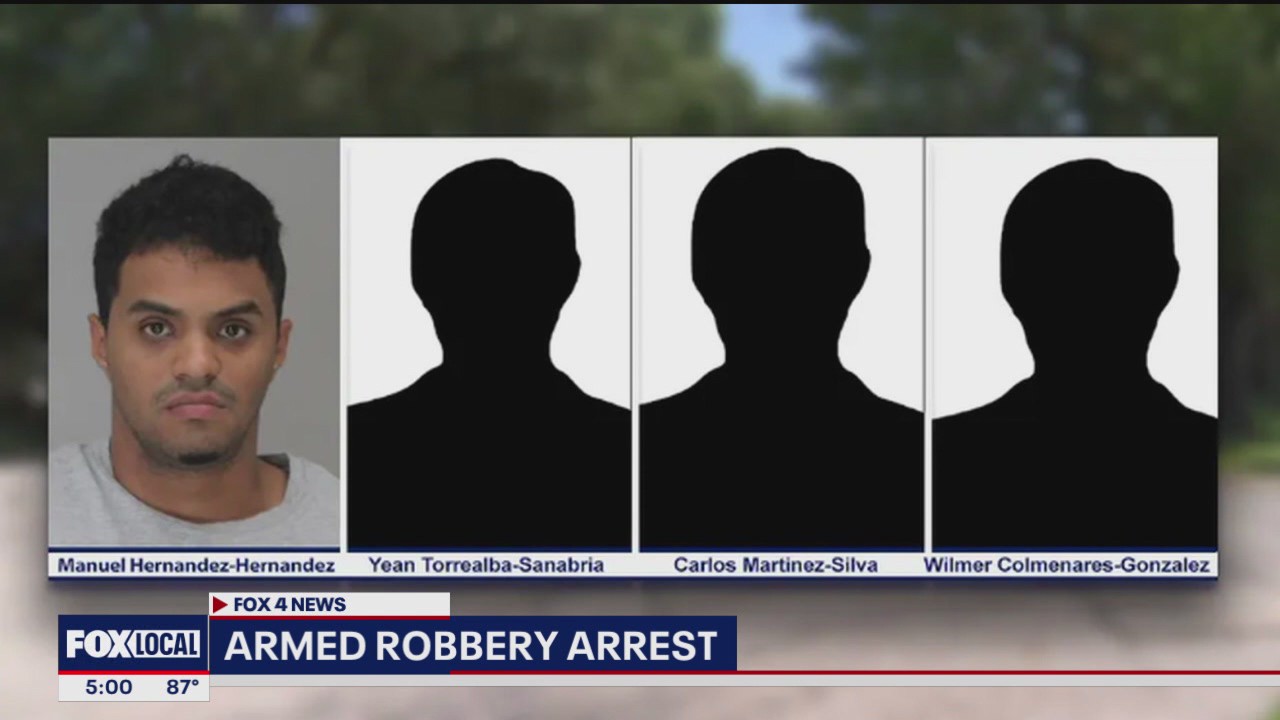 3 more arrested for Northwest Dallas armed robbery
