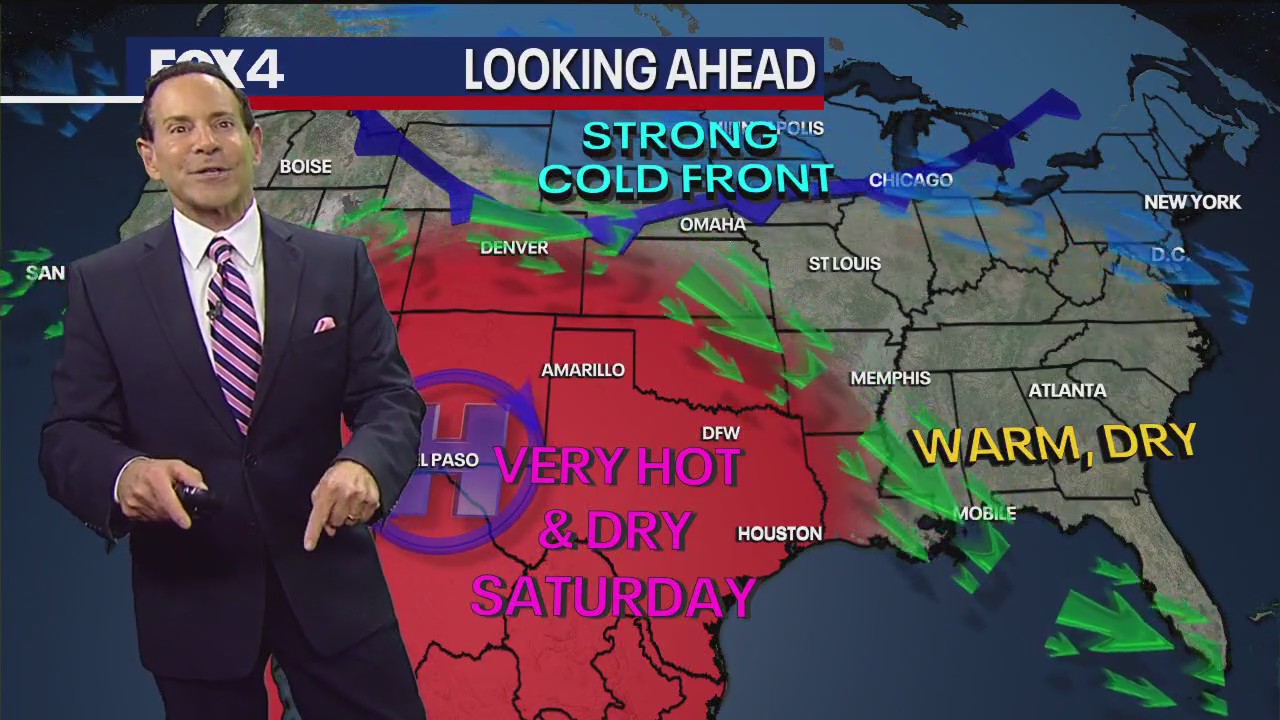 Dallas Weather: October 10 morning forecast