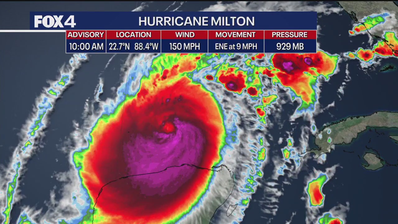 Hurricane Milton: potential to be one of the worst disasters on record for West Central Florida