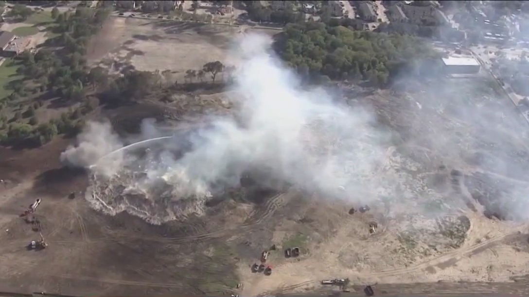 Lawsuit filed in week-long Houston mulch fire