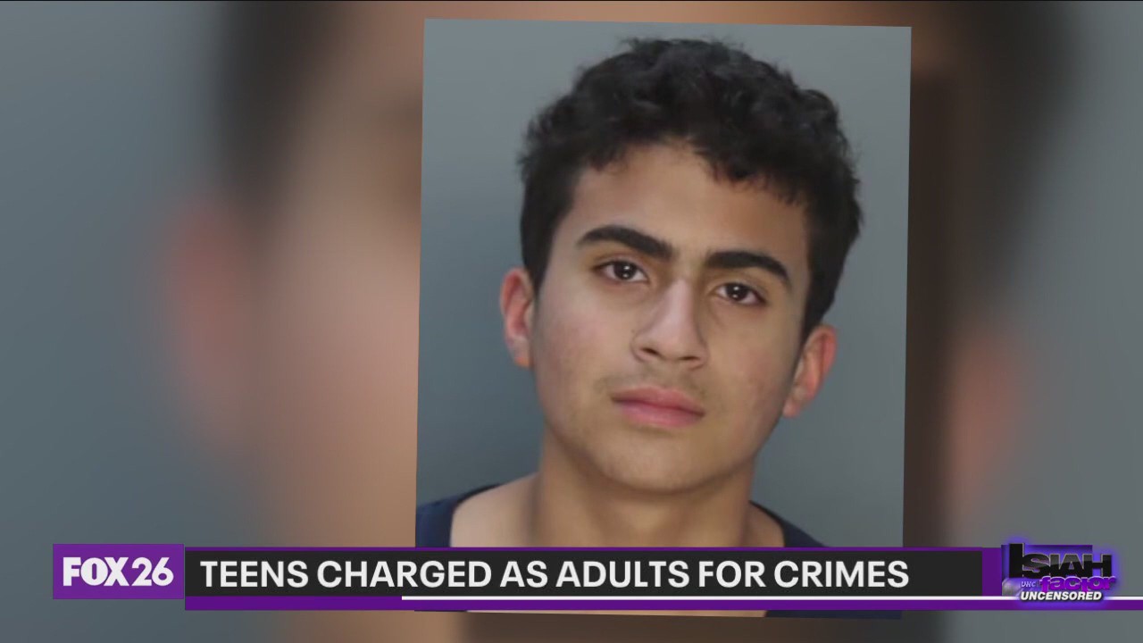 Trend of teens being charged as adults for crimes