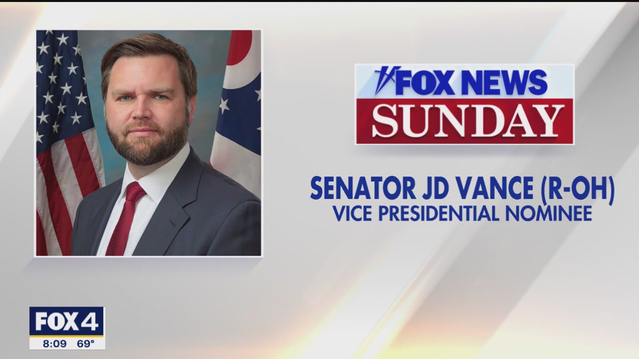 Vice Presidential Nominee JD Vance on FOX News Sunday