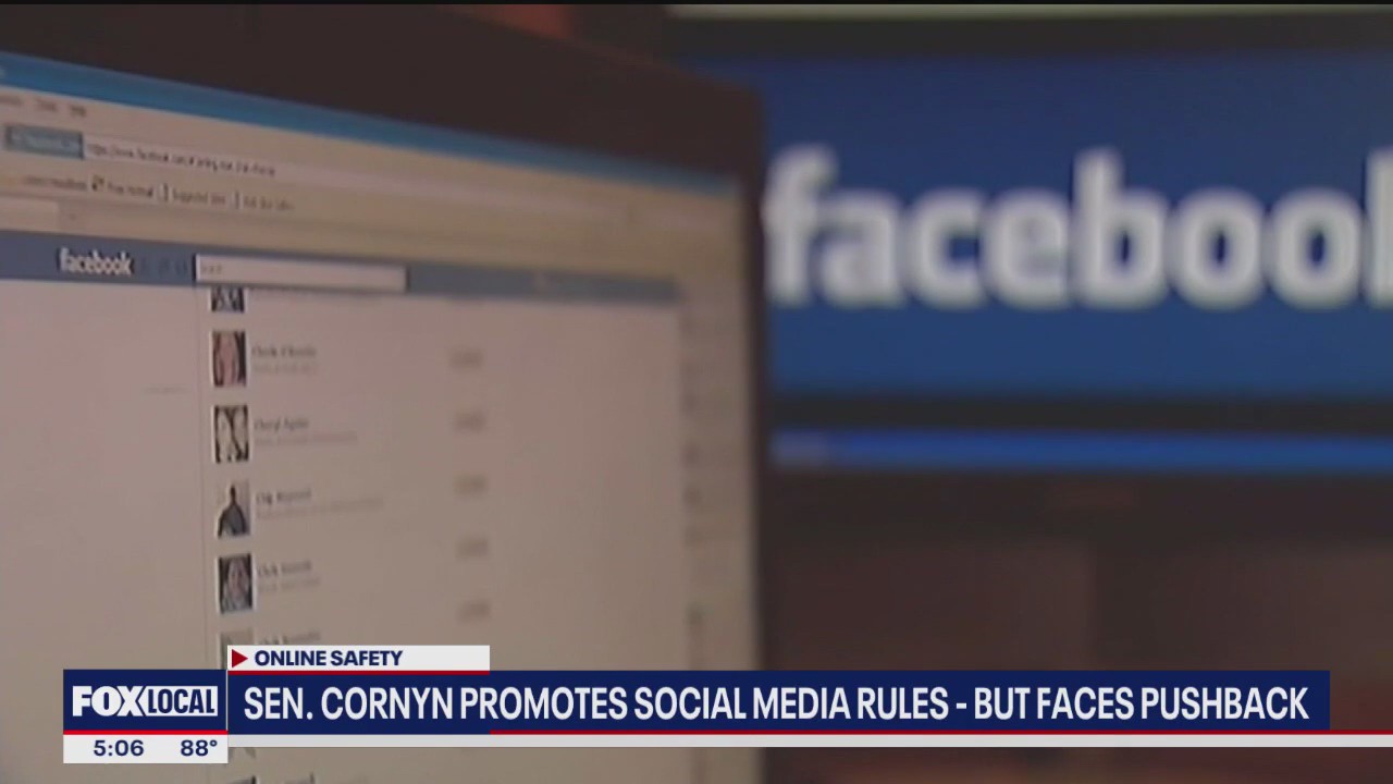 Sen. John Cornyn pushes for laws to protect kids online