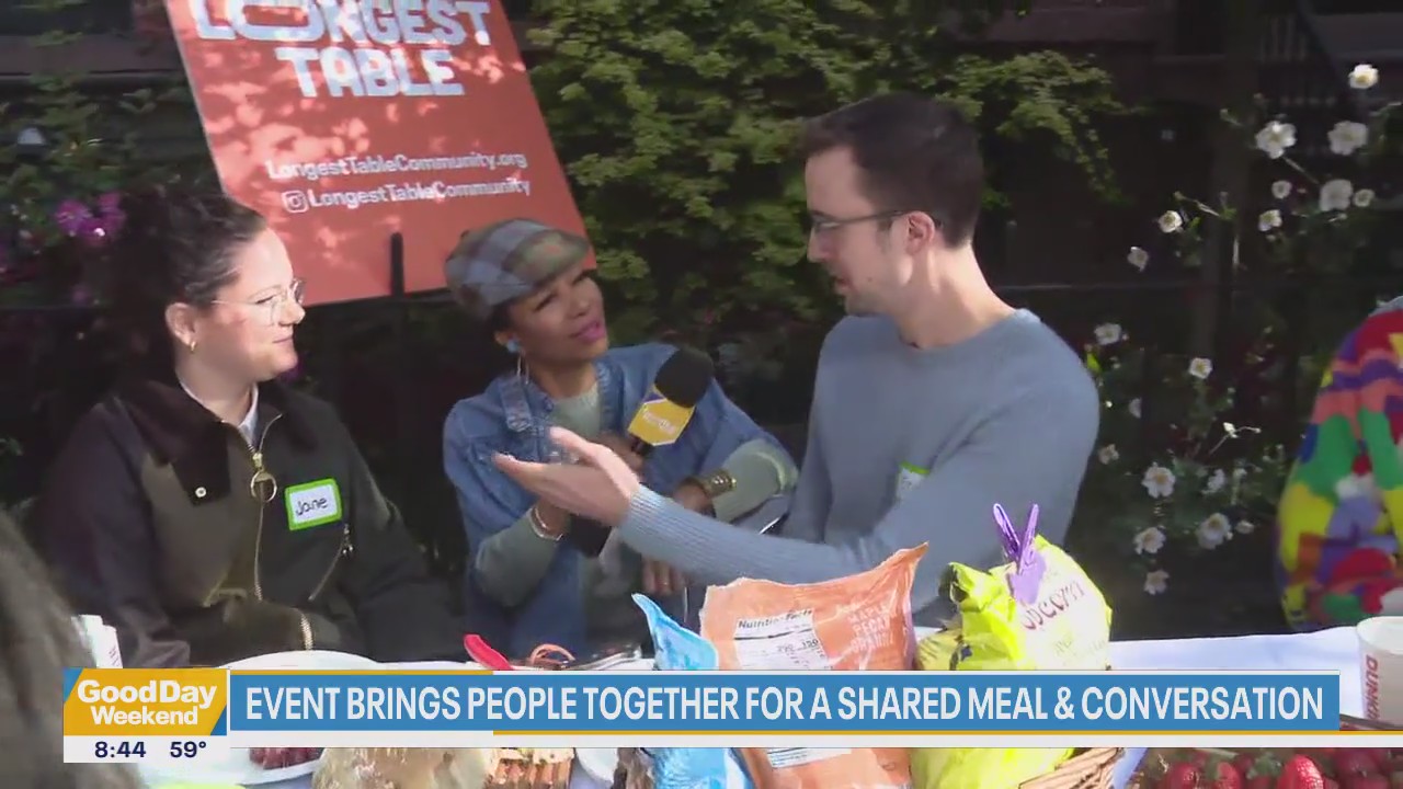 'Longest Table' event brings people together for shared meal and conversation | FOX 5 NY