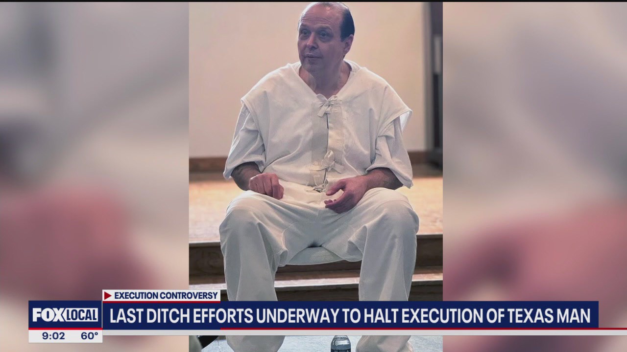 Last ditch efforts underway to halt TX man's execution