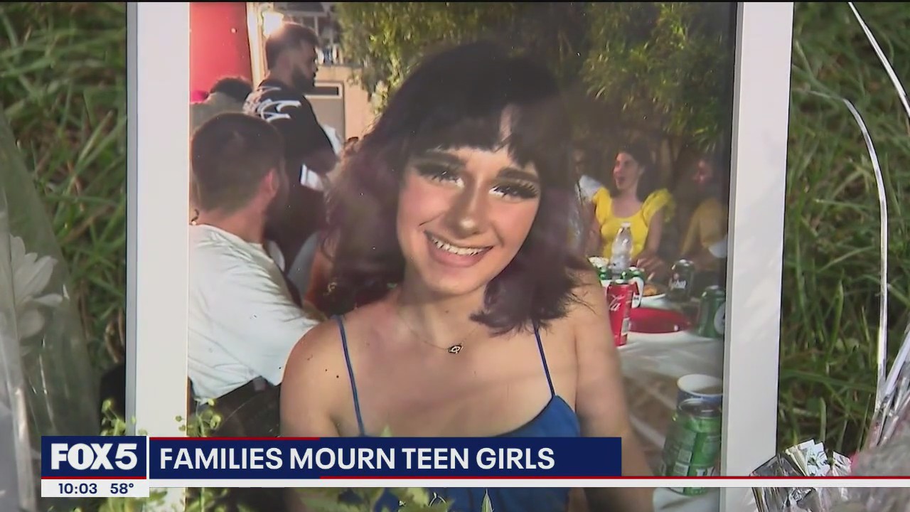 Families mourn teen girls after hit-and-run