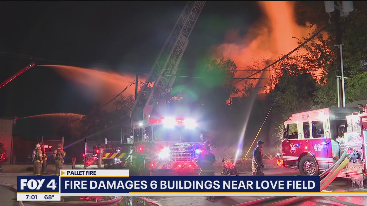 Dallas fire update: Still burning Tuesday morning