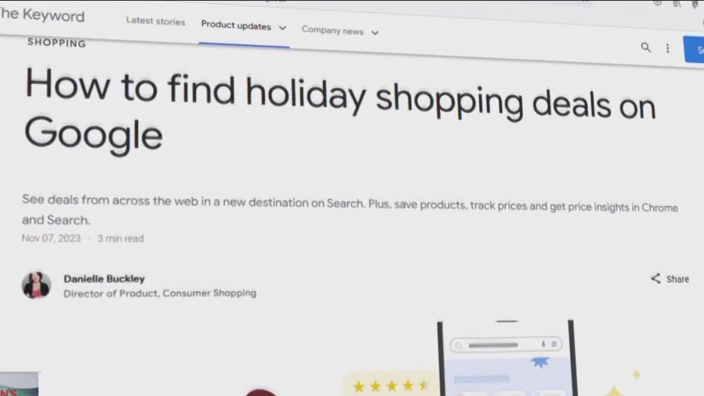 Google's AI unveils faster, cheaper holiday buying