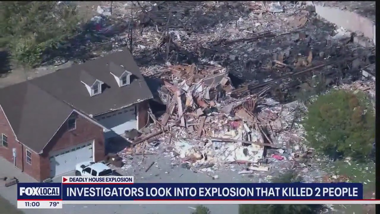 House explosion kills 2 in northern Collin County