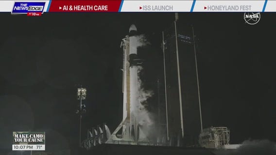 SpaceX Rocket launches unmanned capsule