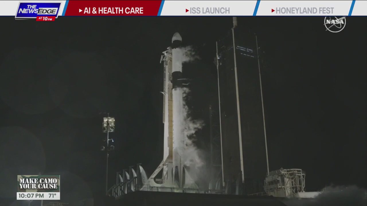 SpaceX Rocket launches unmanned capsule