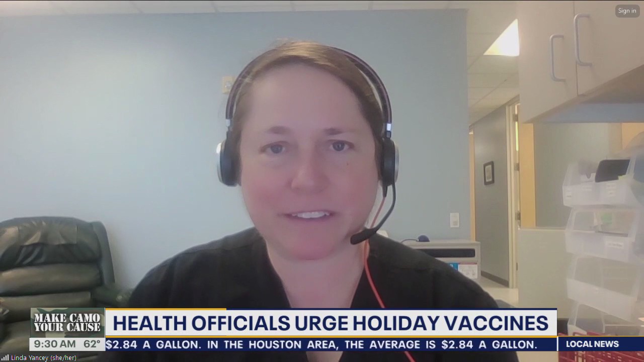 Health officials urge holiday vaccines