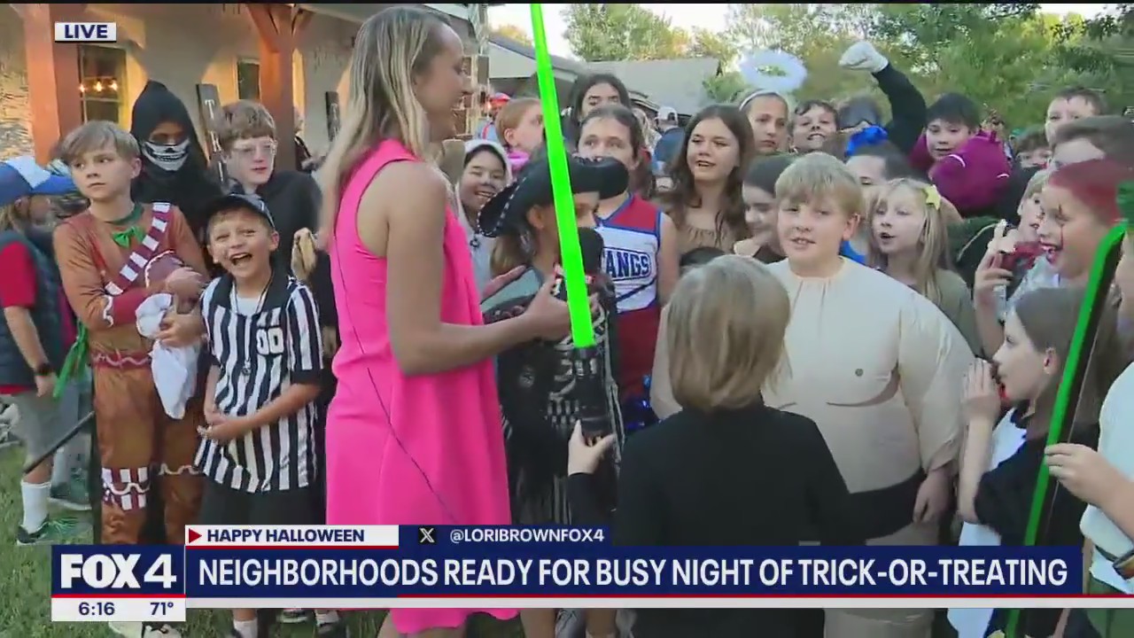Neighborhoods prep for busy night of trick-or-treaters