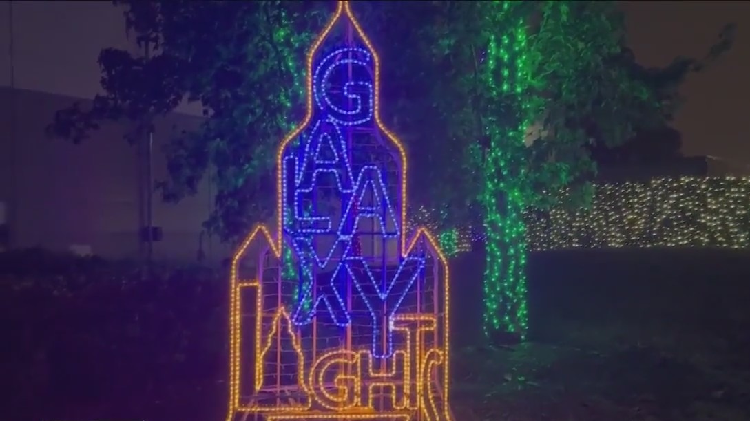 Galaxy Lights open at Space Center Houston