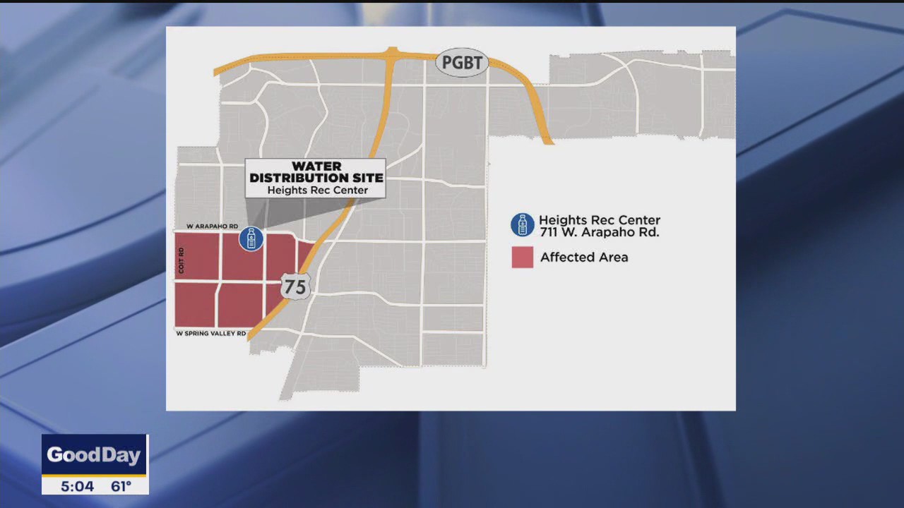 Richardson issued a boil water order: Water is unsafe