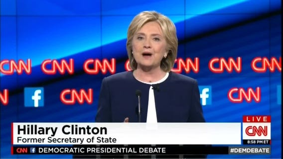 First Democratic Presidential Debate