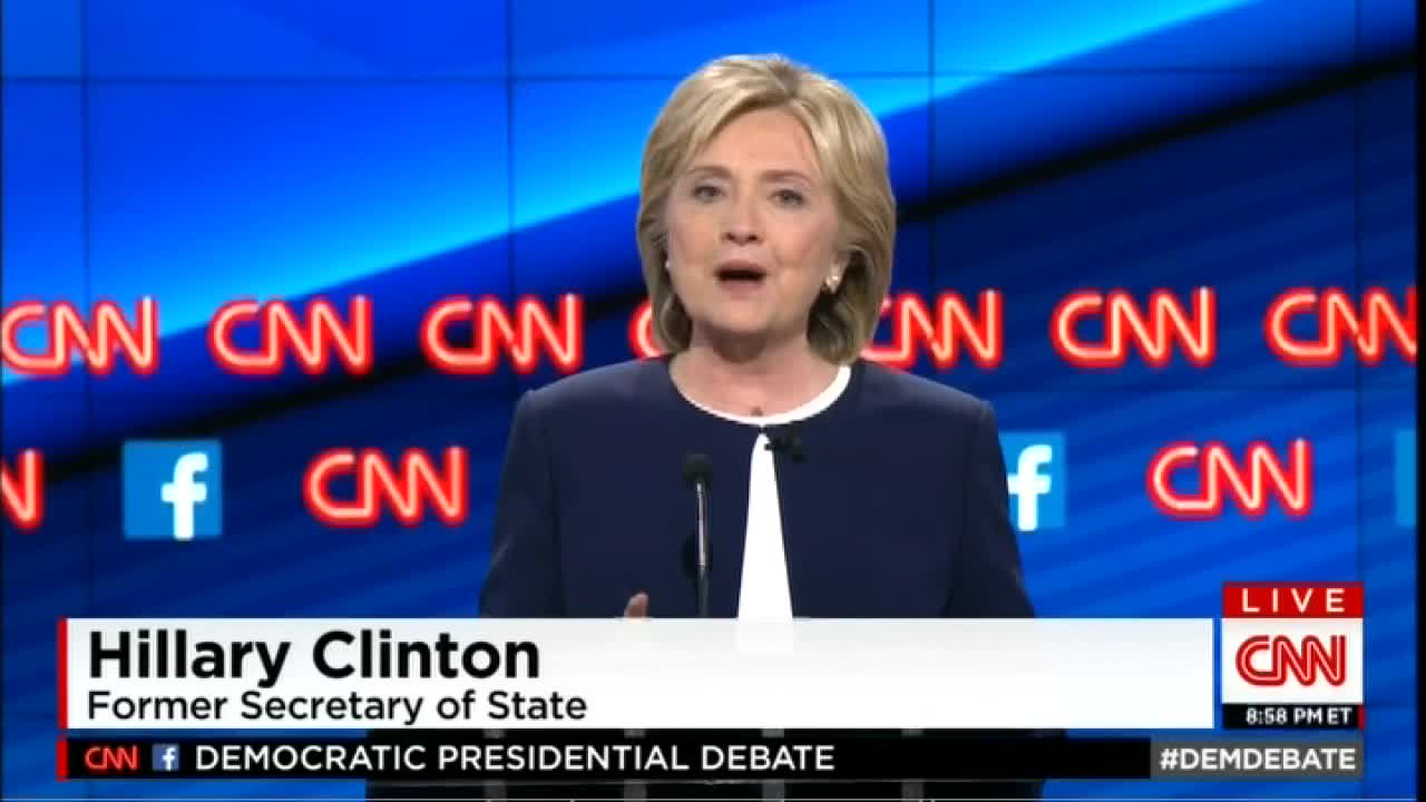 First Democratic Presidential Debate