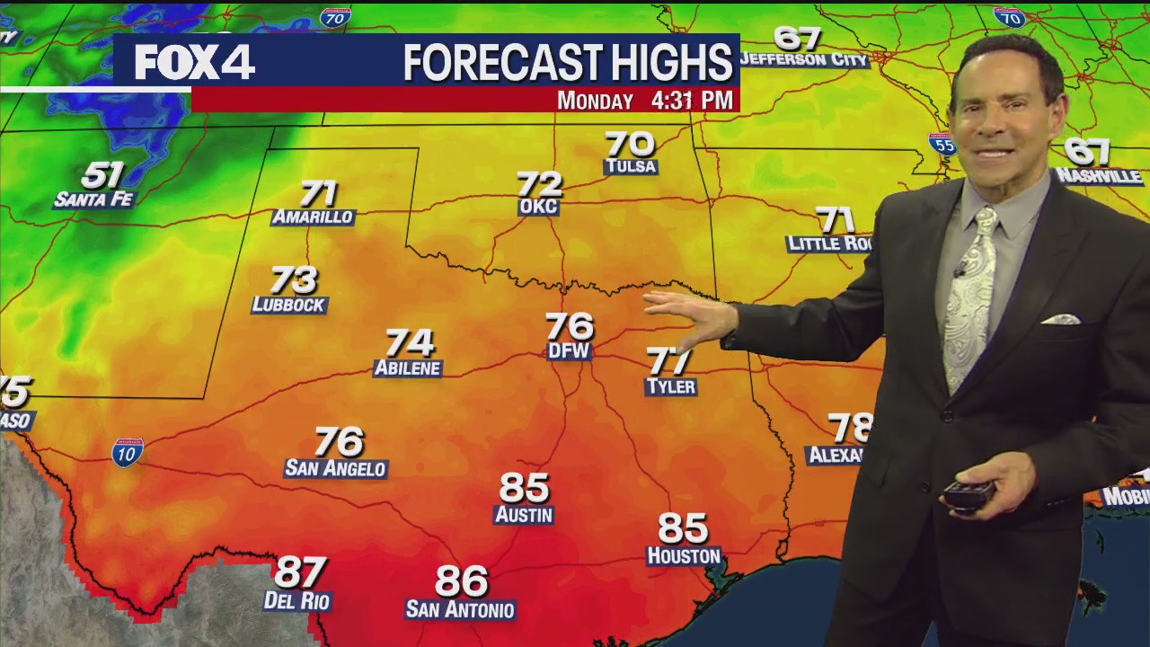 Dallas weather: Nov. 11 morning forecast