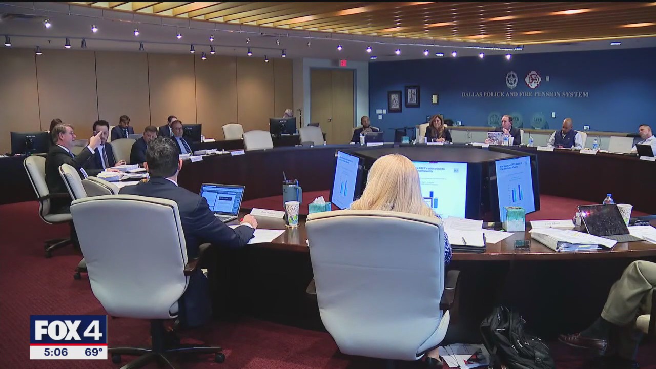 Tensions high at Dallas Police and Fire Pension board meeting