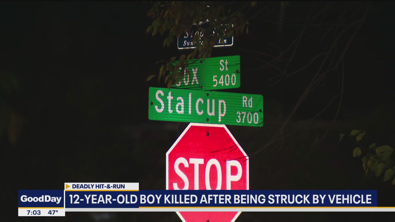 12-year-old boy hit and killed in Fort Worth