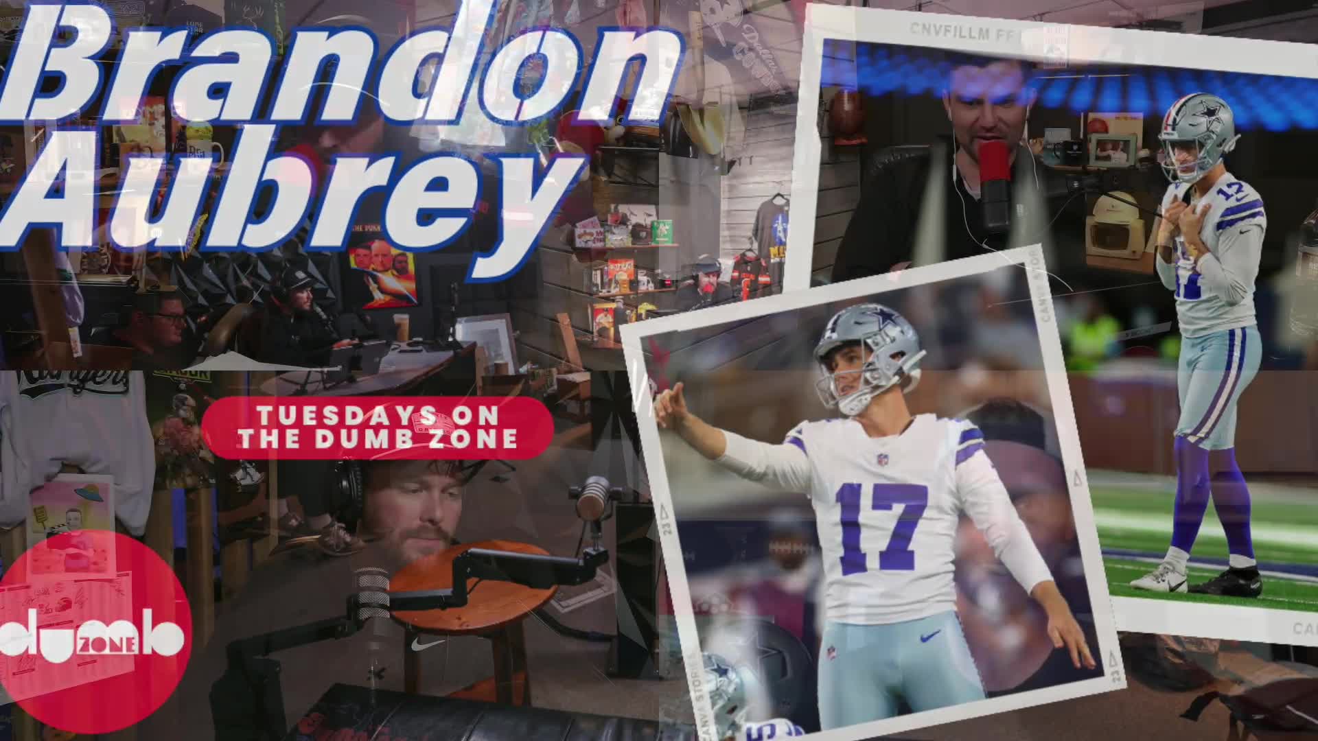 Brandon Aubrey on the sun at AT&T Stadium | DZTV
