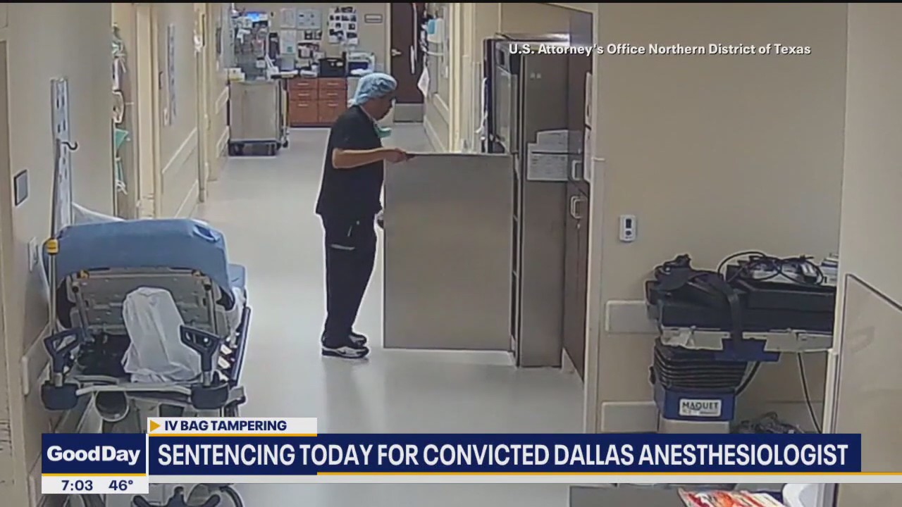 Sentencing today in Dallas: Man poisoned IV bags