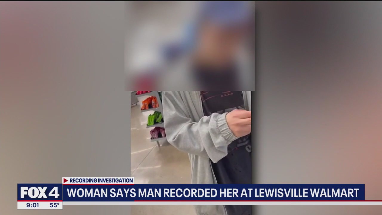 Woman says man took inappropriate photos of her at Walmart
