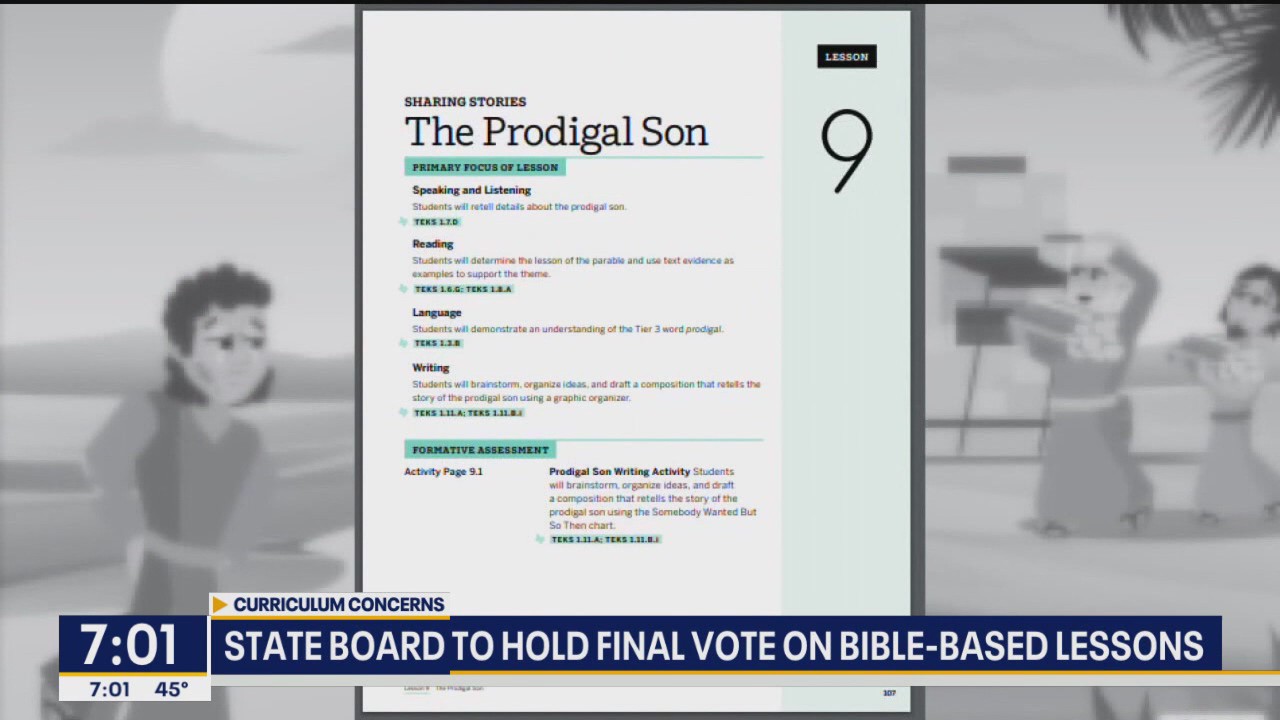 Bible in TX schools could get final approval today
