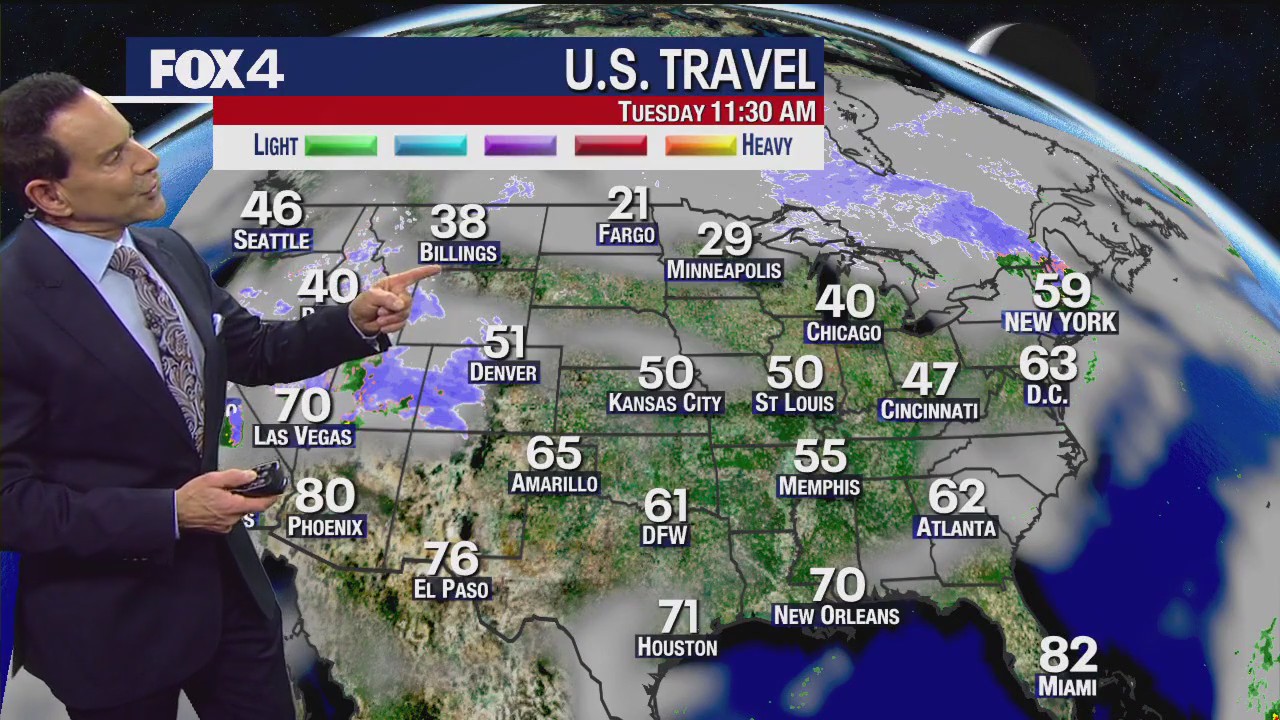 Dallas weather: Nov. 26 morning forecast