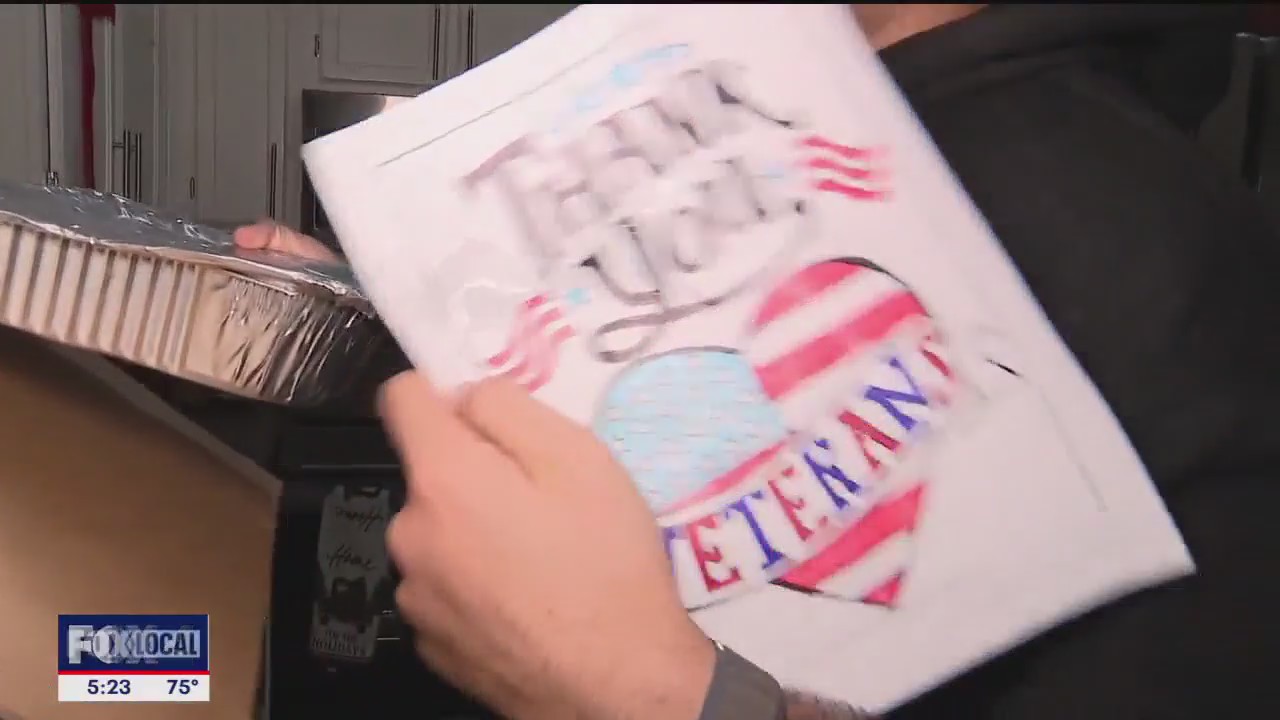 Volunteers deliver Thanksgiving meals to NTX veterans