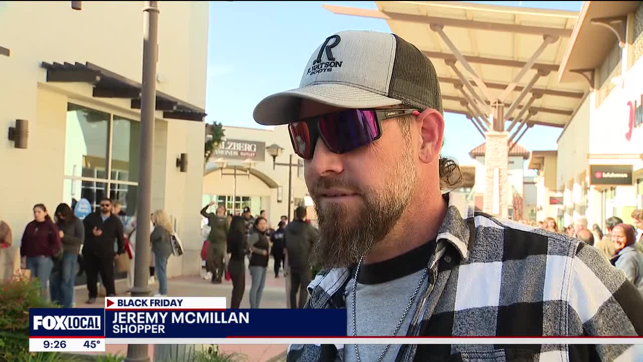 Black Friday shoppers swarm North Texas shops