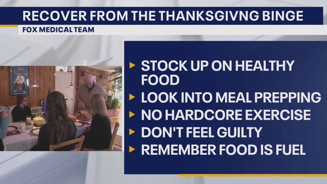 Recovering from Thanksgiving binge