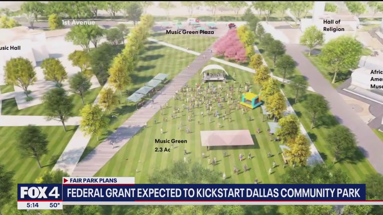 Fair Park community park gets $8.6M federal grant