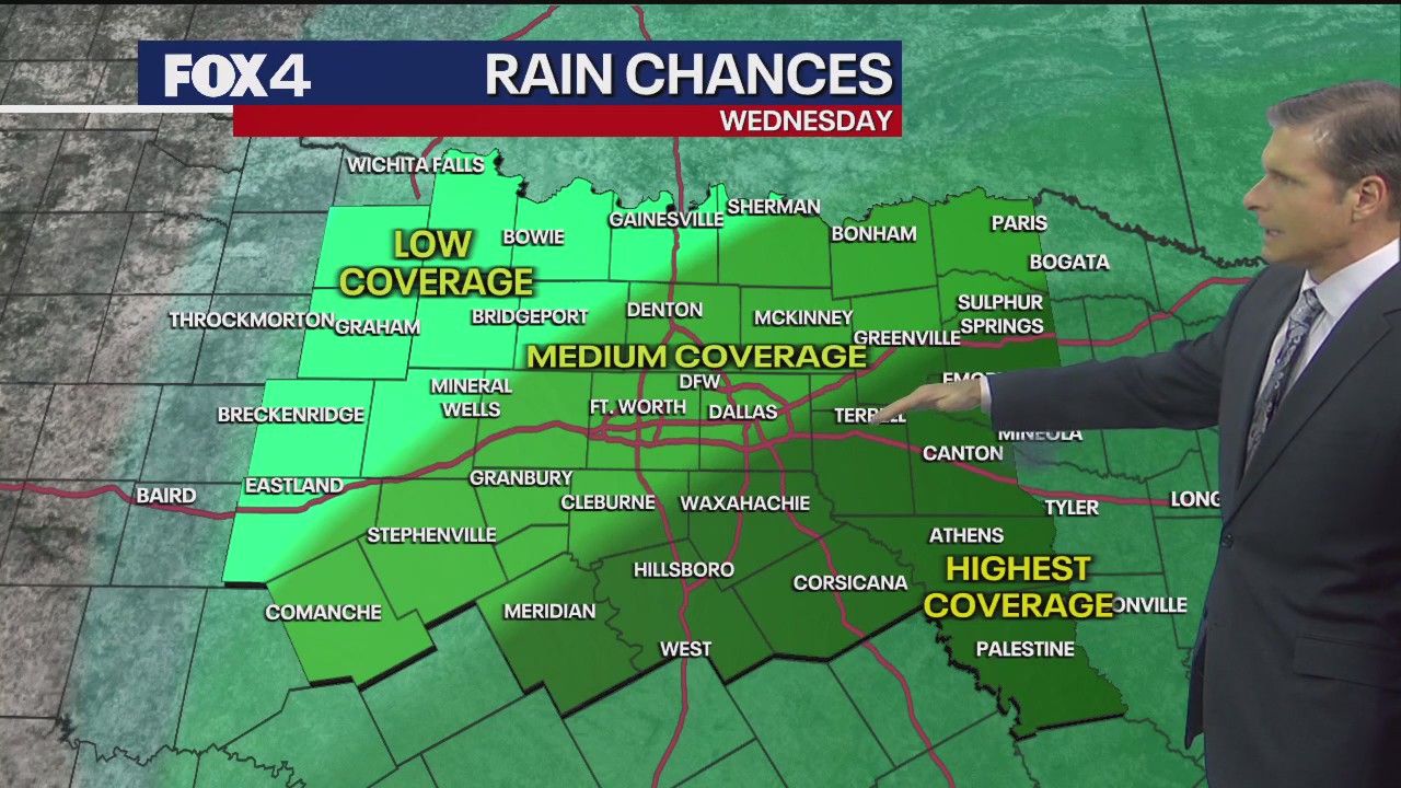 Dallas Weather:  December 3 overnight forecast