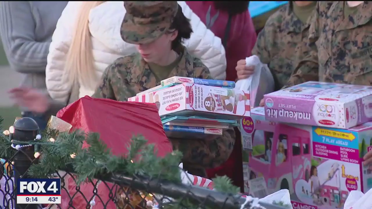 Toys for Tots toy drive in Heath marks first ever in Rockwall Co