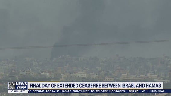 Final day of ceasefire between Israel, Hamas