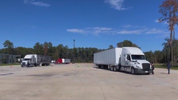Shortage of truck drivers in holiday season
