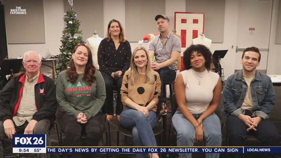 Backstage with TUTS Ugly XMas Sweater Musical