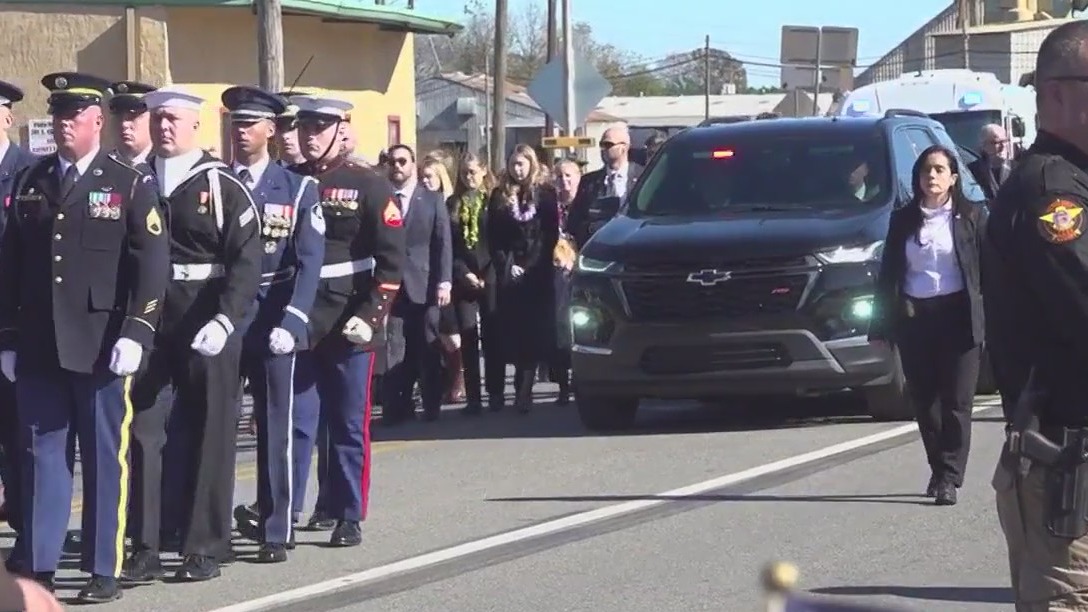 Former First Lady Rosalynn Carter put to rest