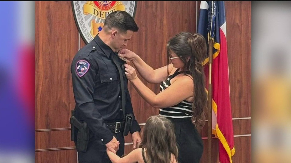 Slain Terrell police officer remembered at vigil