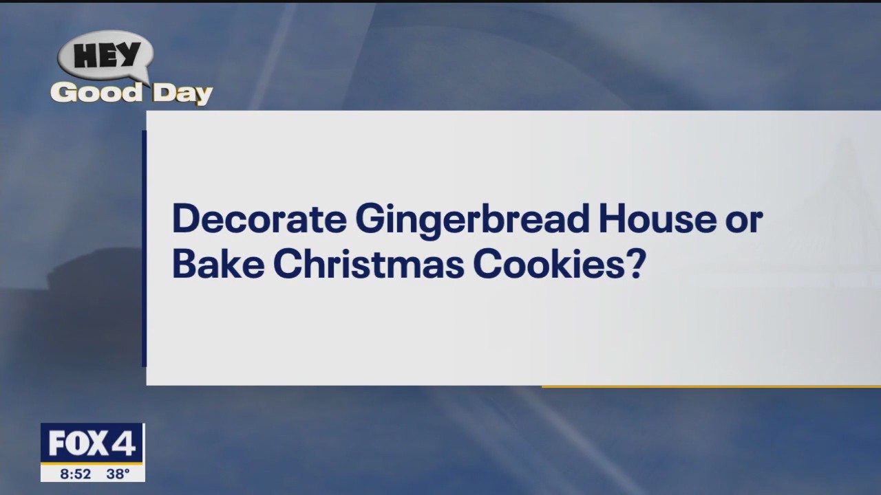 This or that: Gingerbread houses or Christmas cookies?