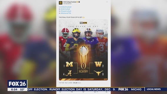 College football matchups revealed