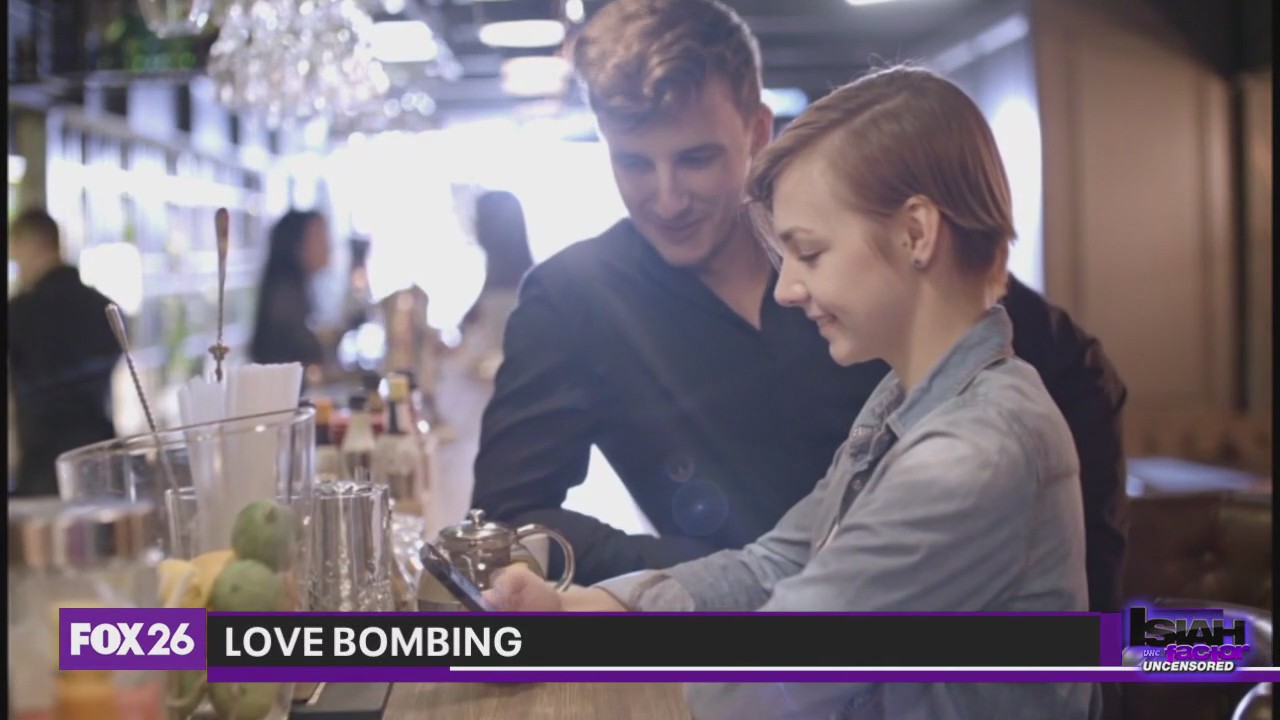 What is love bombing?