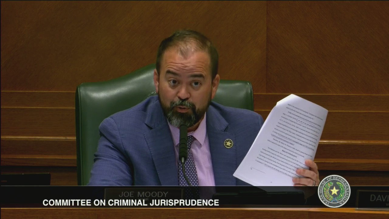 Robert Roberson hearing: Rep. Moody opening statements