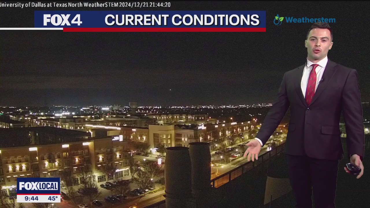 Your Saturday night Dallas forecast