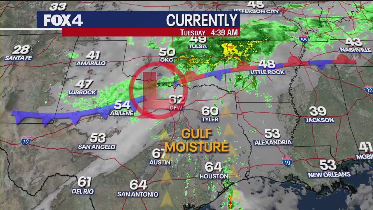 Dallas weather: Christmas Eve Forecast