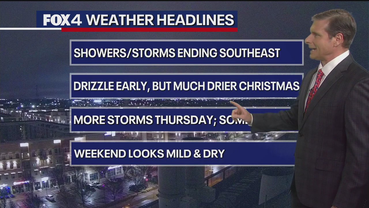 Dallas Weather: Dec. 24 overnight forecast